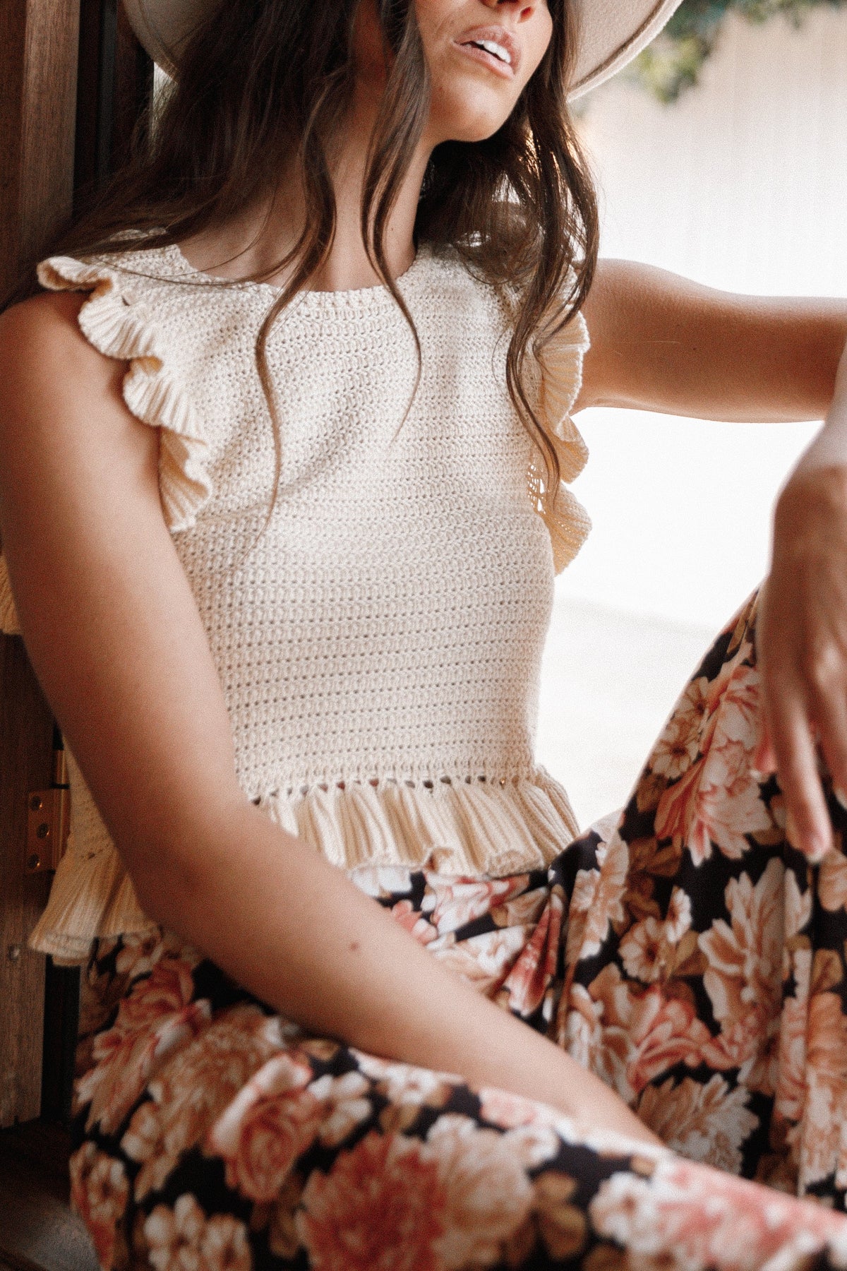 Katia Frill Knitted Top