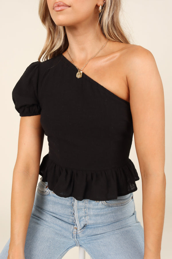 Petal and Pup USA TOPS Katie Top - Black