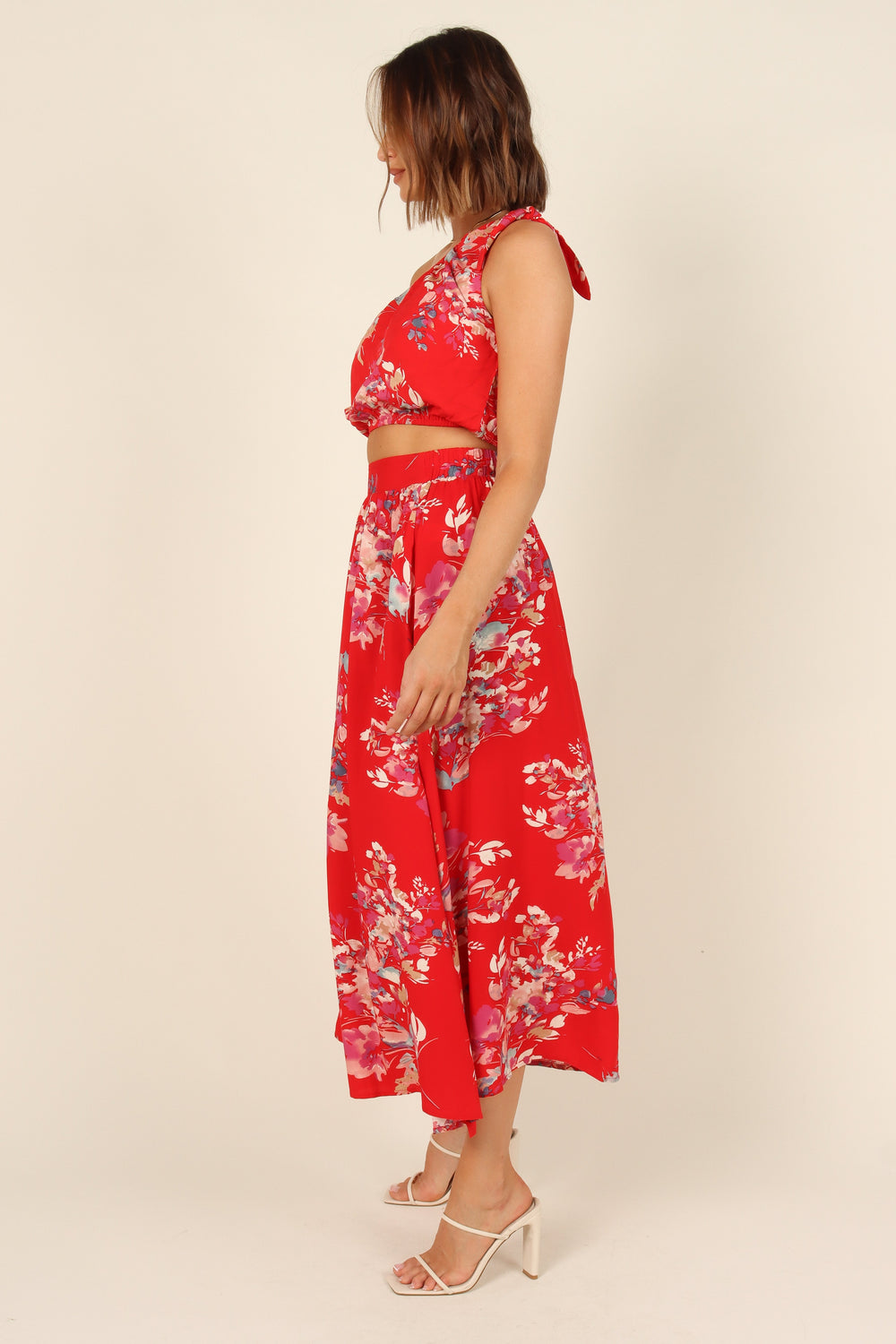 Petal and Pup USA TOPS Laura Top - Red Floral