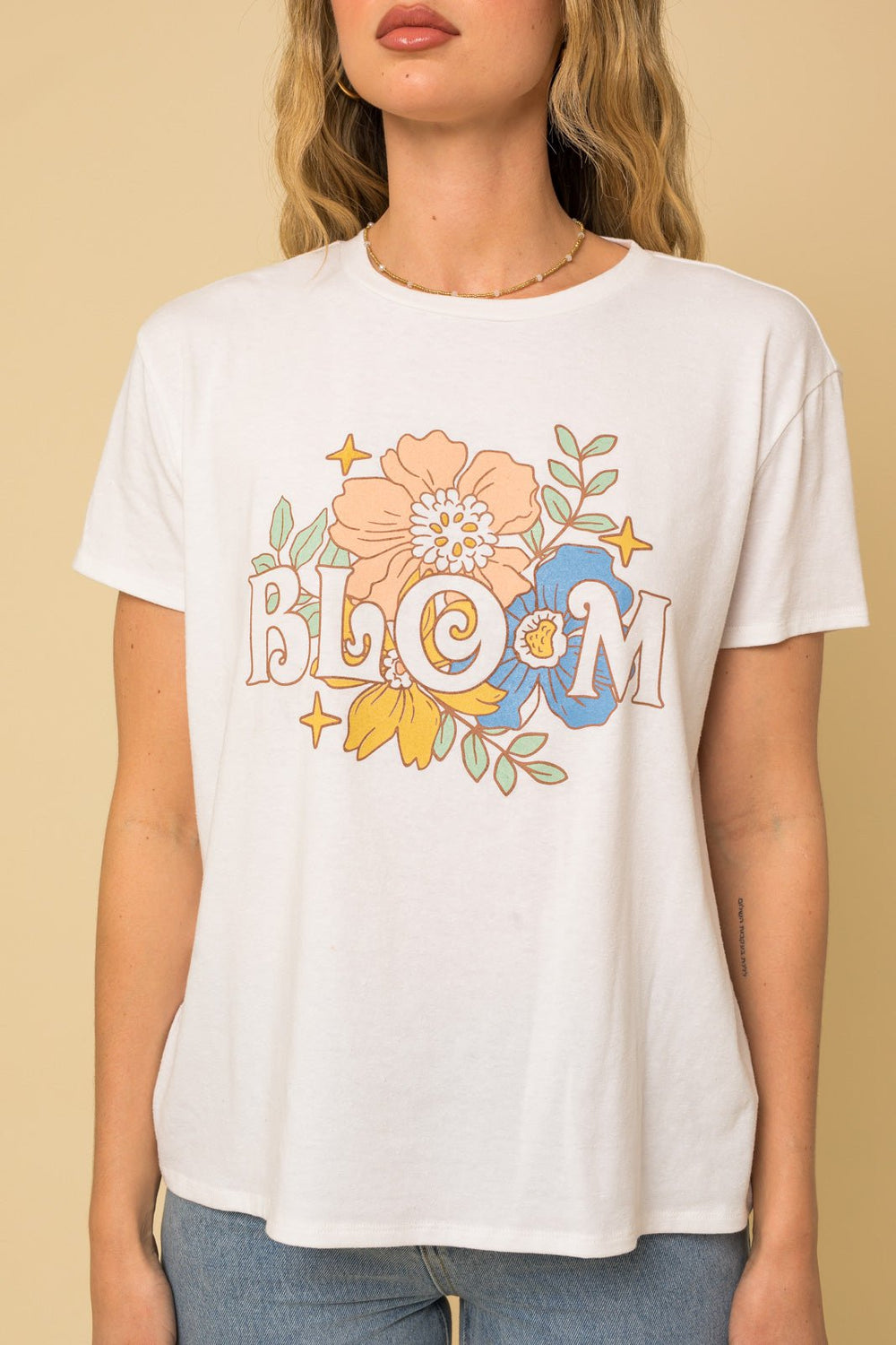 TOPS Lilly Tee - White