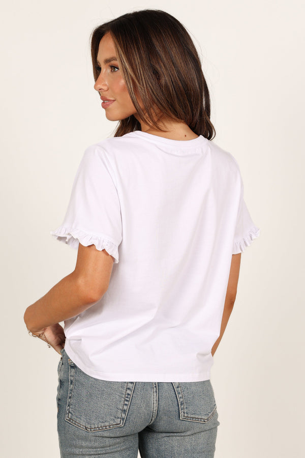 Petal and Pup USA TOPS Milo Top - White