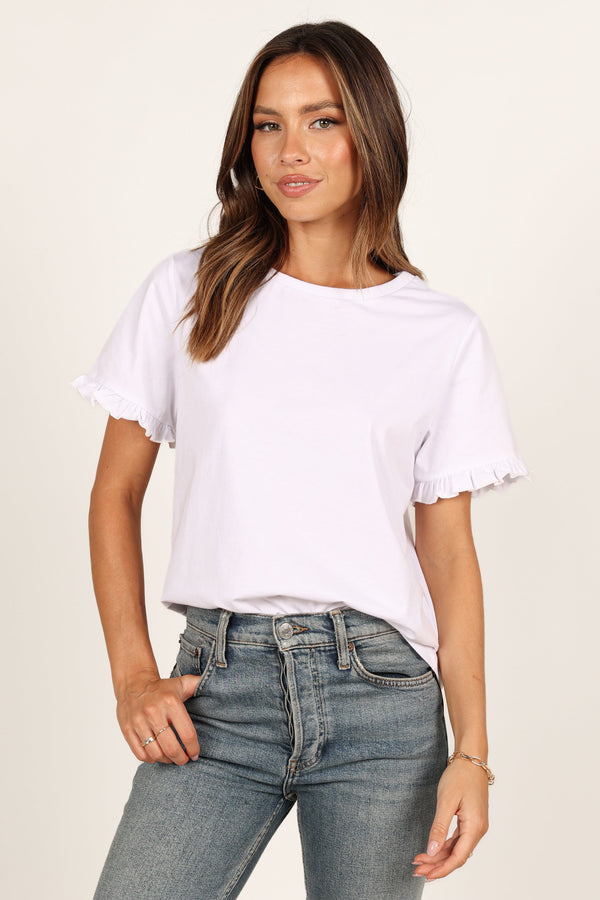 Petal and Pup USA TOPS Milo Top - White