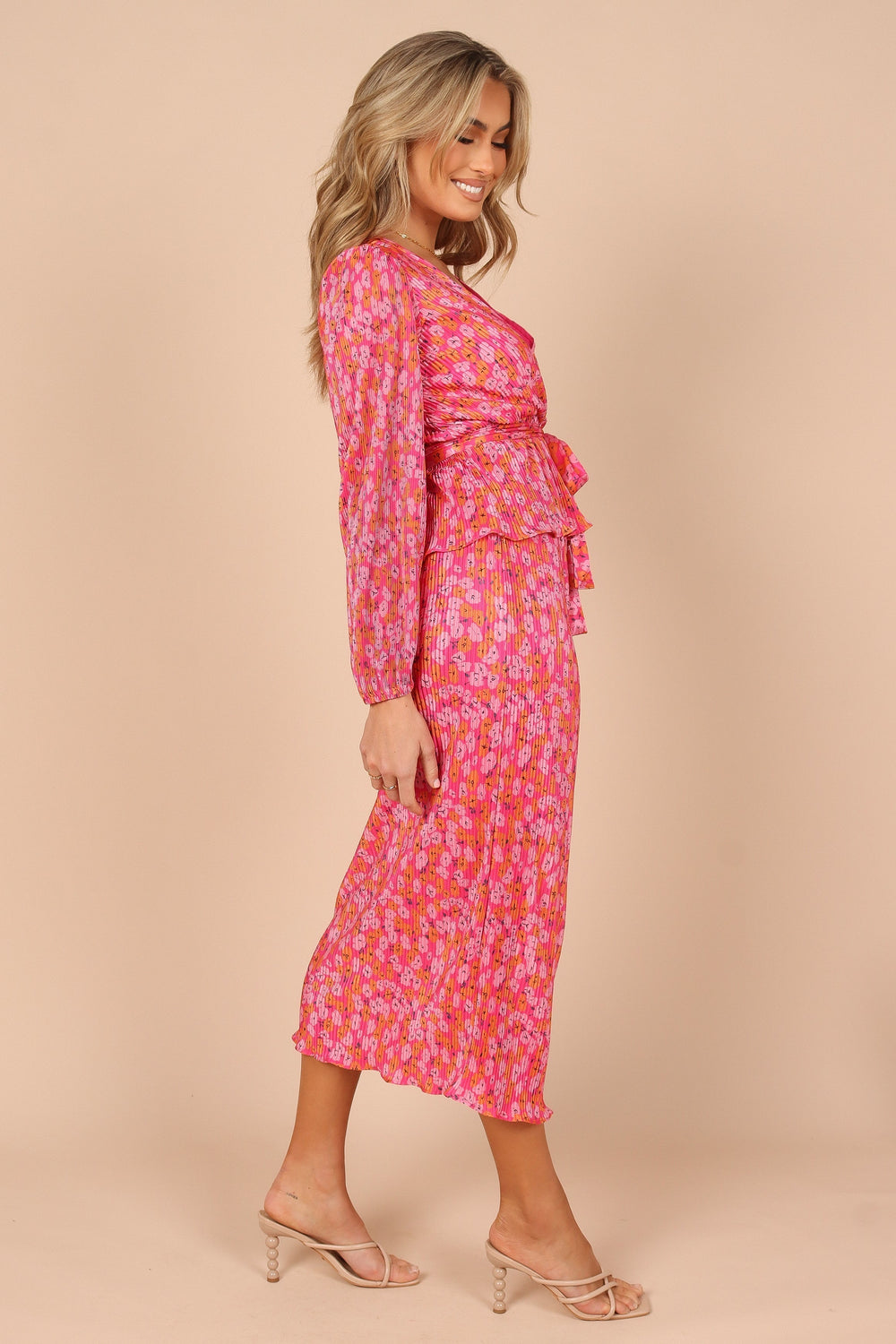 Petal and Pup USA TOPS Minelli Pleat Top - Hot Pink
