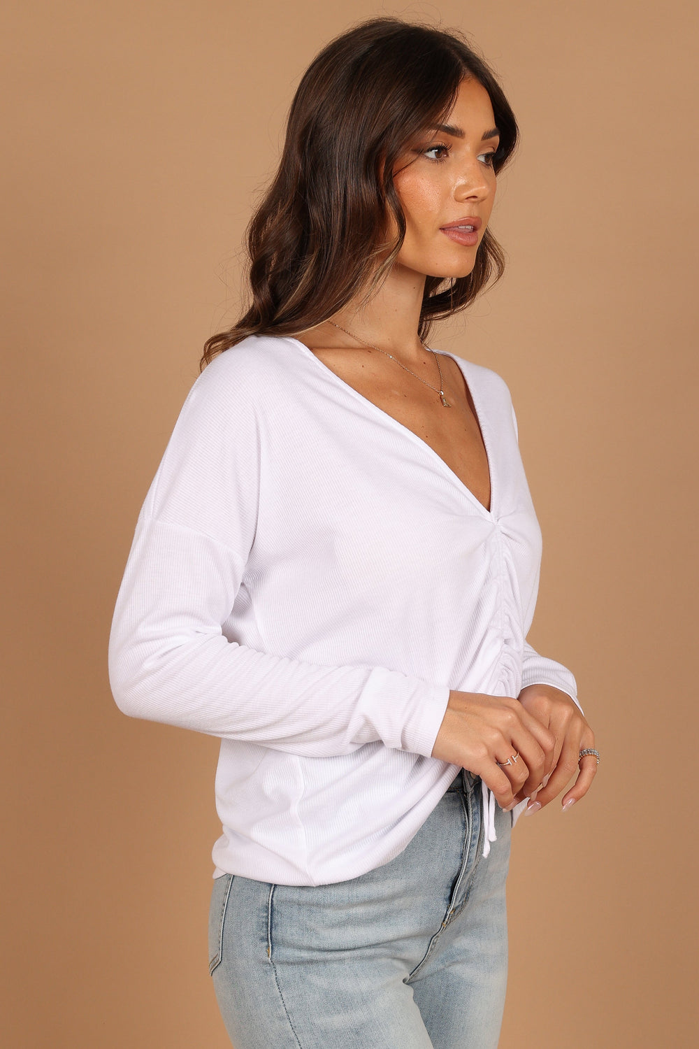 Petal and Pup USA TOPS Peachy Top - White