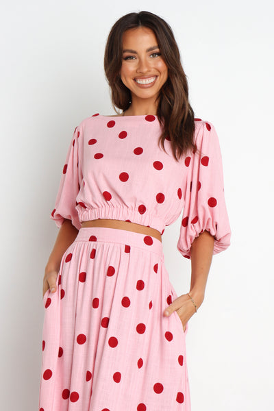 Poppy Top - Pink - Petal & Pup USA