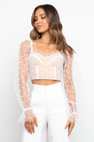 Petal and Pup USA TOPS Varinka Top - White