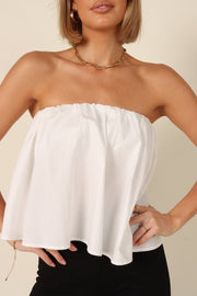 Petal and Pup USA TOPS Veronica Strapless Top - Ivory